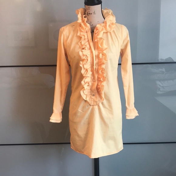 diane young Dresses & Skirts - Vintage ruffle dress/tunic